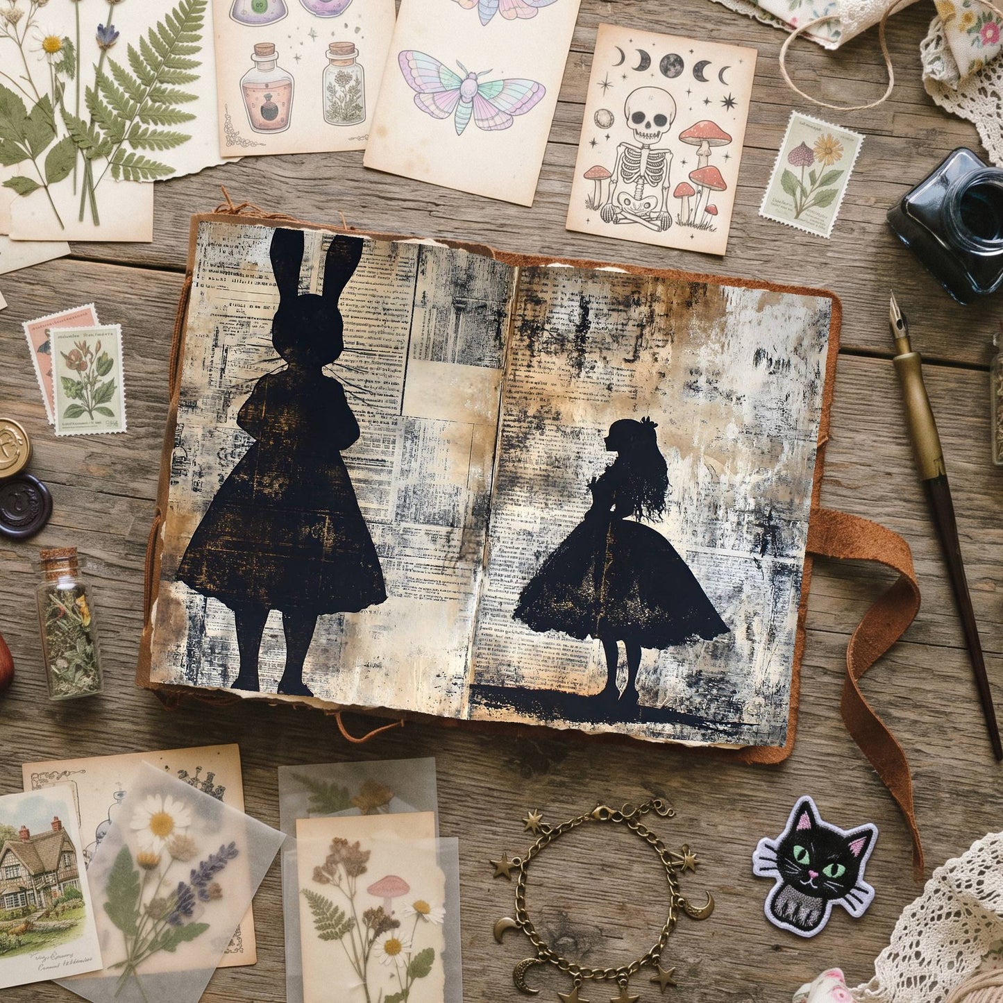 Alice In Wonderland Digital Papers
