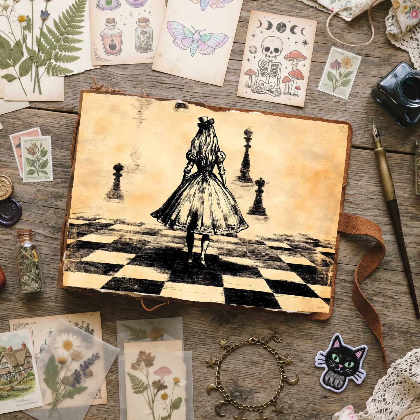 Alice In Wonderland Digital Papers