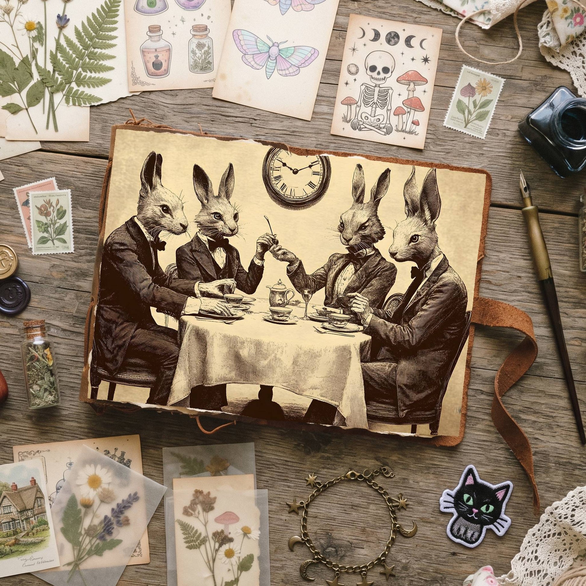 Alice In Wonderland Digital Papers