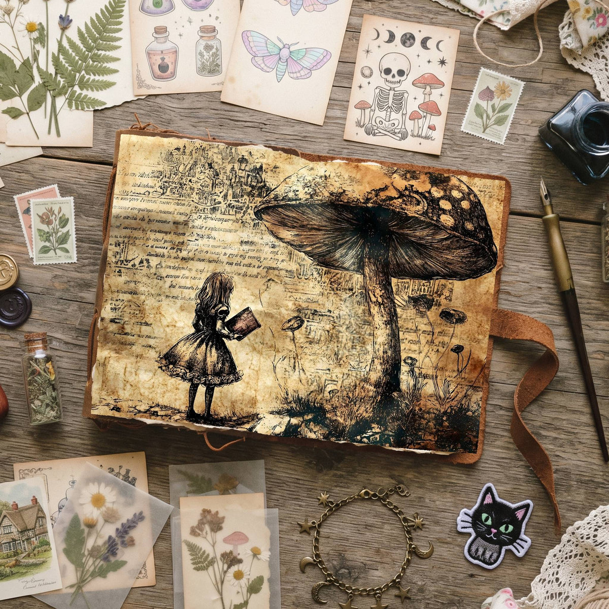 Alice In Wonderland Digital Papers