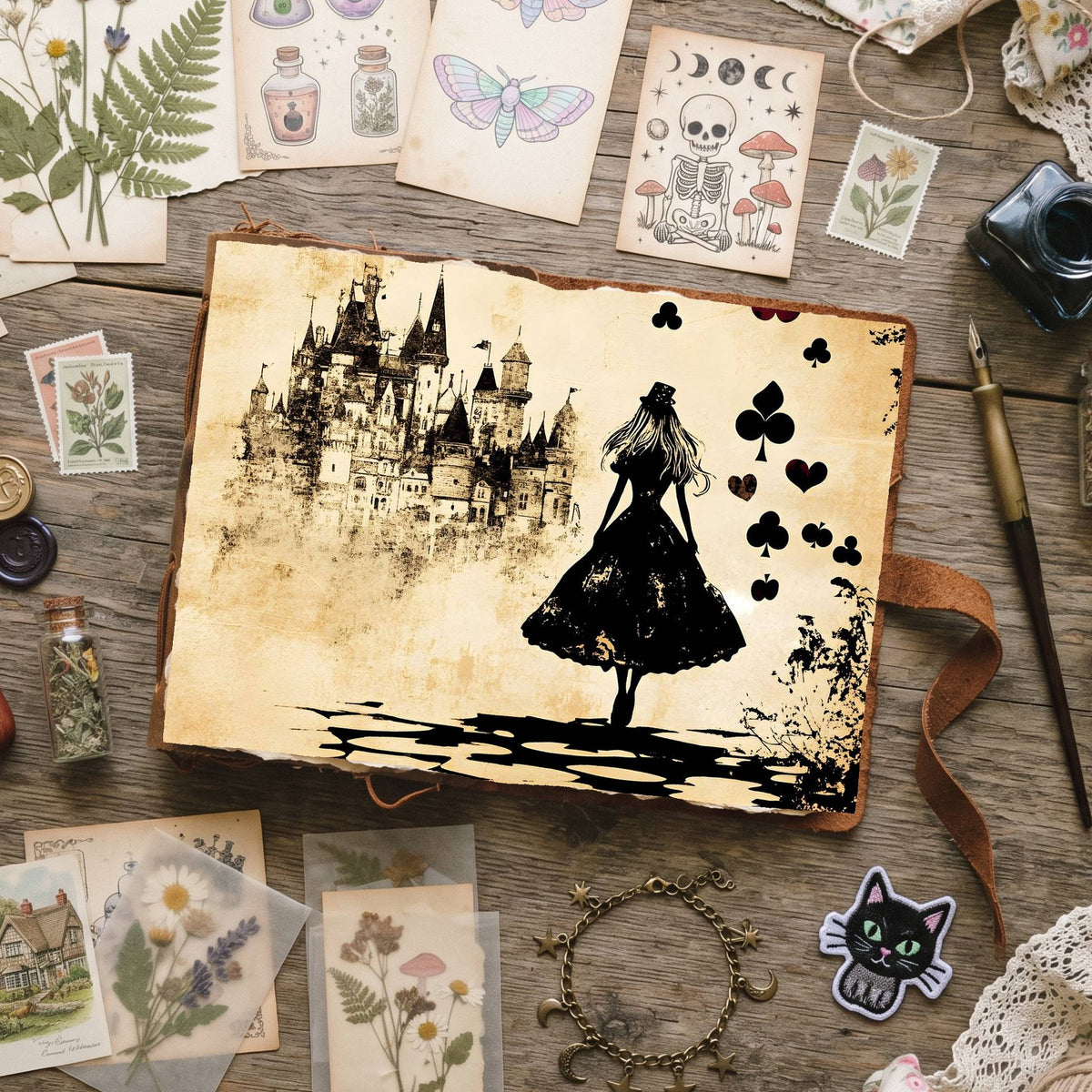 Alice In Wonderland Digital Papers