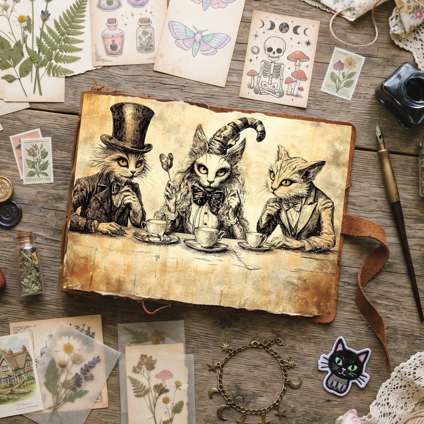 Alice In Wonderland Digital Papers