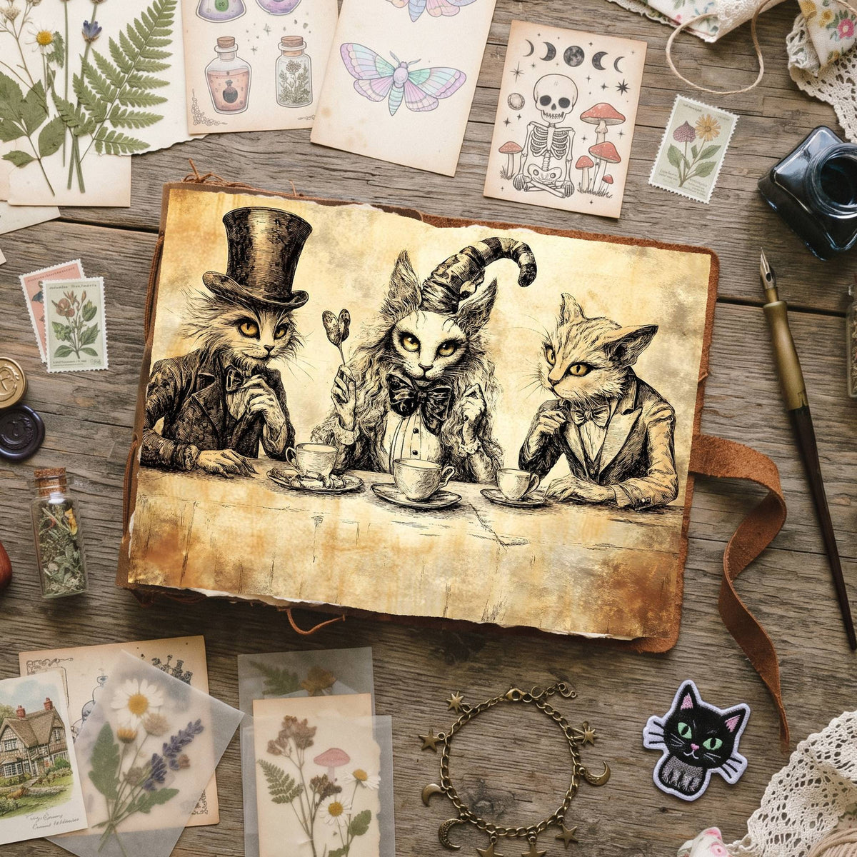 Alice In Wonderland Digital Papers
