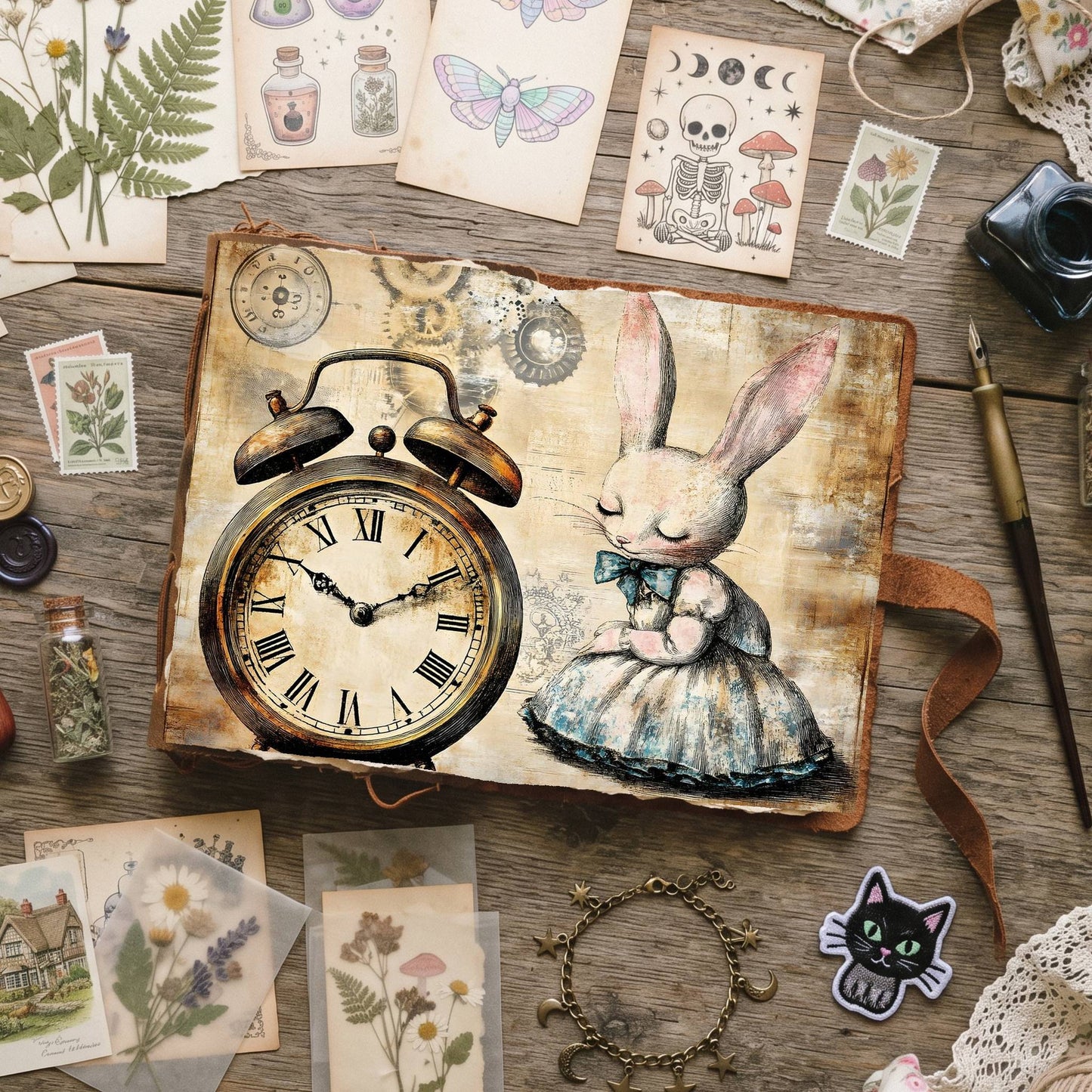 Alice In Wonderland Digital Papers