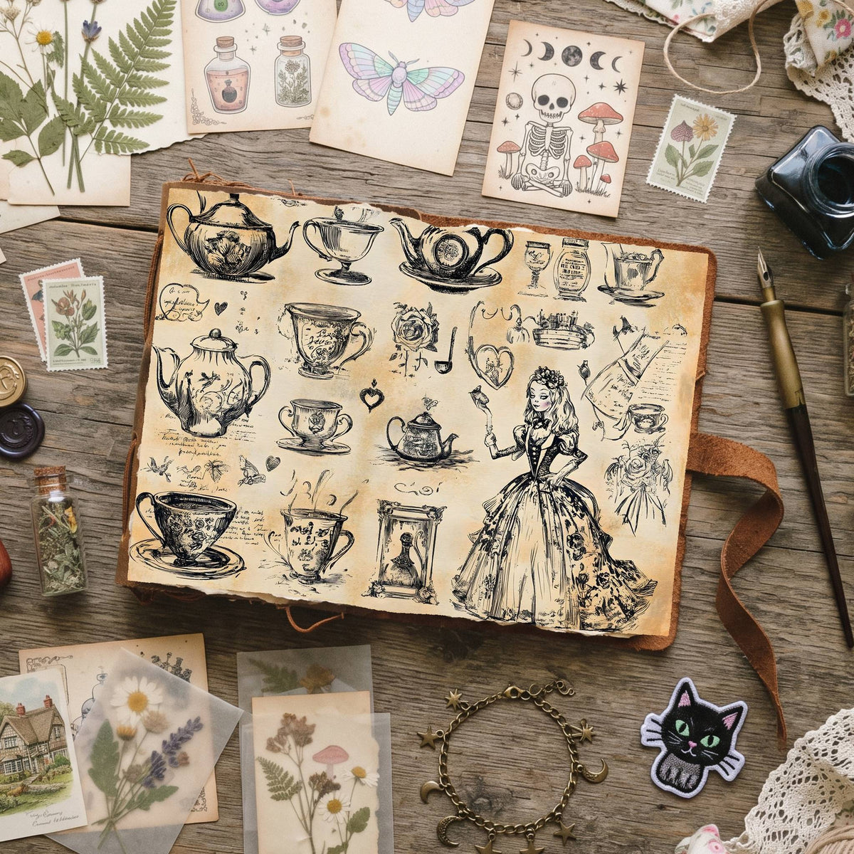 Alice In Wonderland Digital Papers