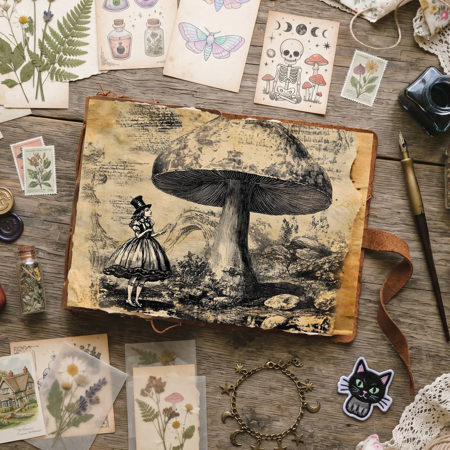 Alice In Wonderland Digital Papers
