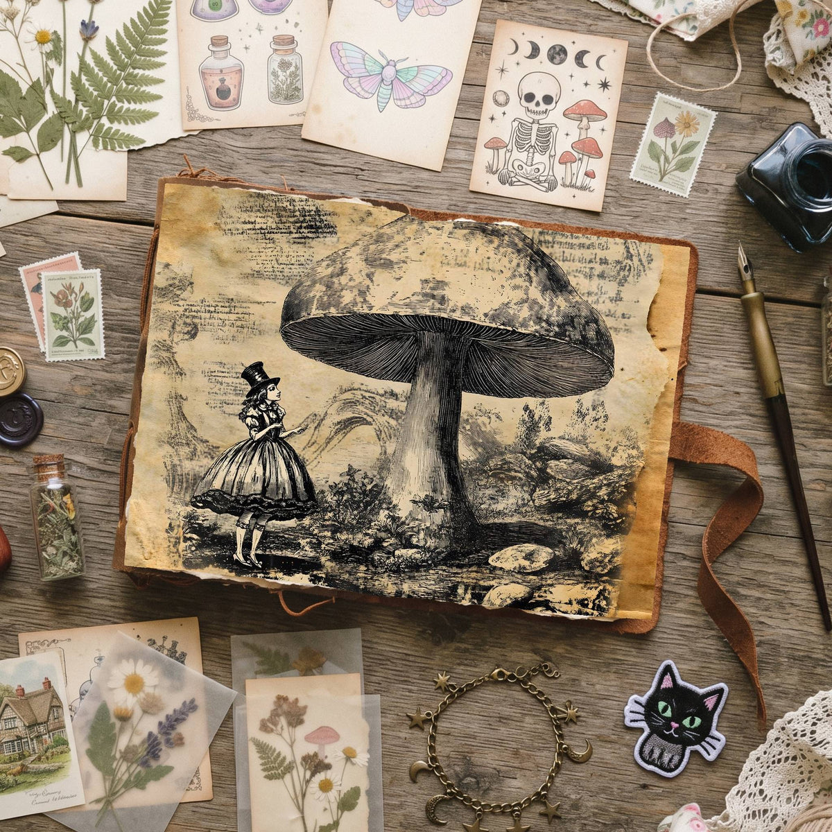 Alice In Wonderland Digital Papers