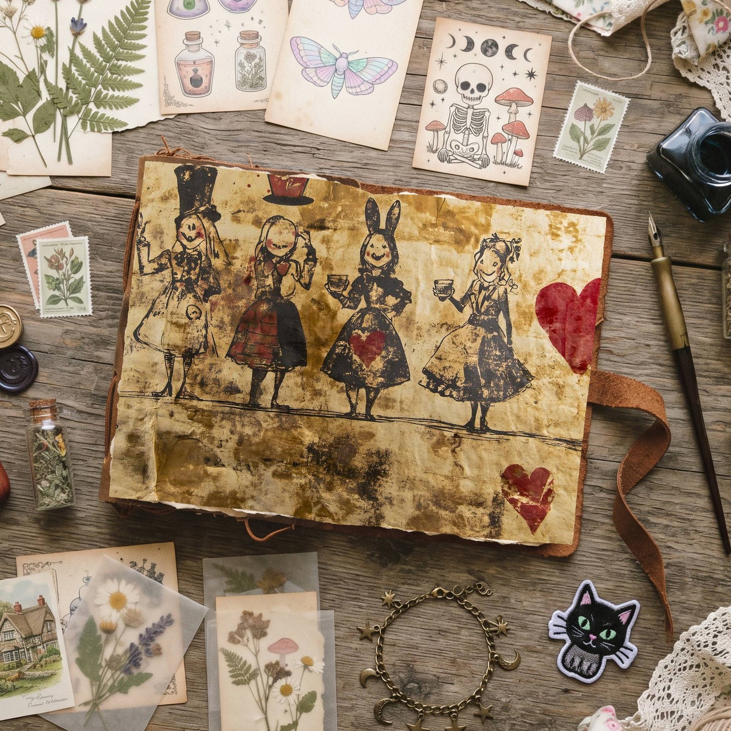 Alice In Wonderland Digital Papers