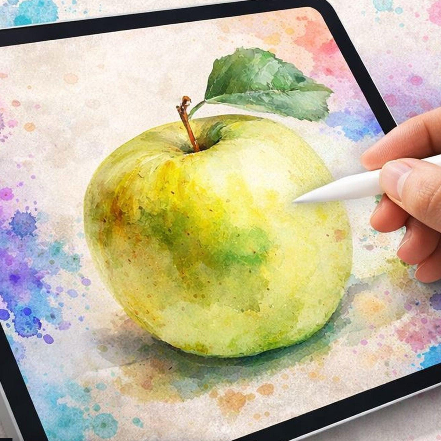Procreate Watercolor Brushes, Textures, Stamps Bundle (iPad)