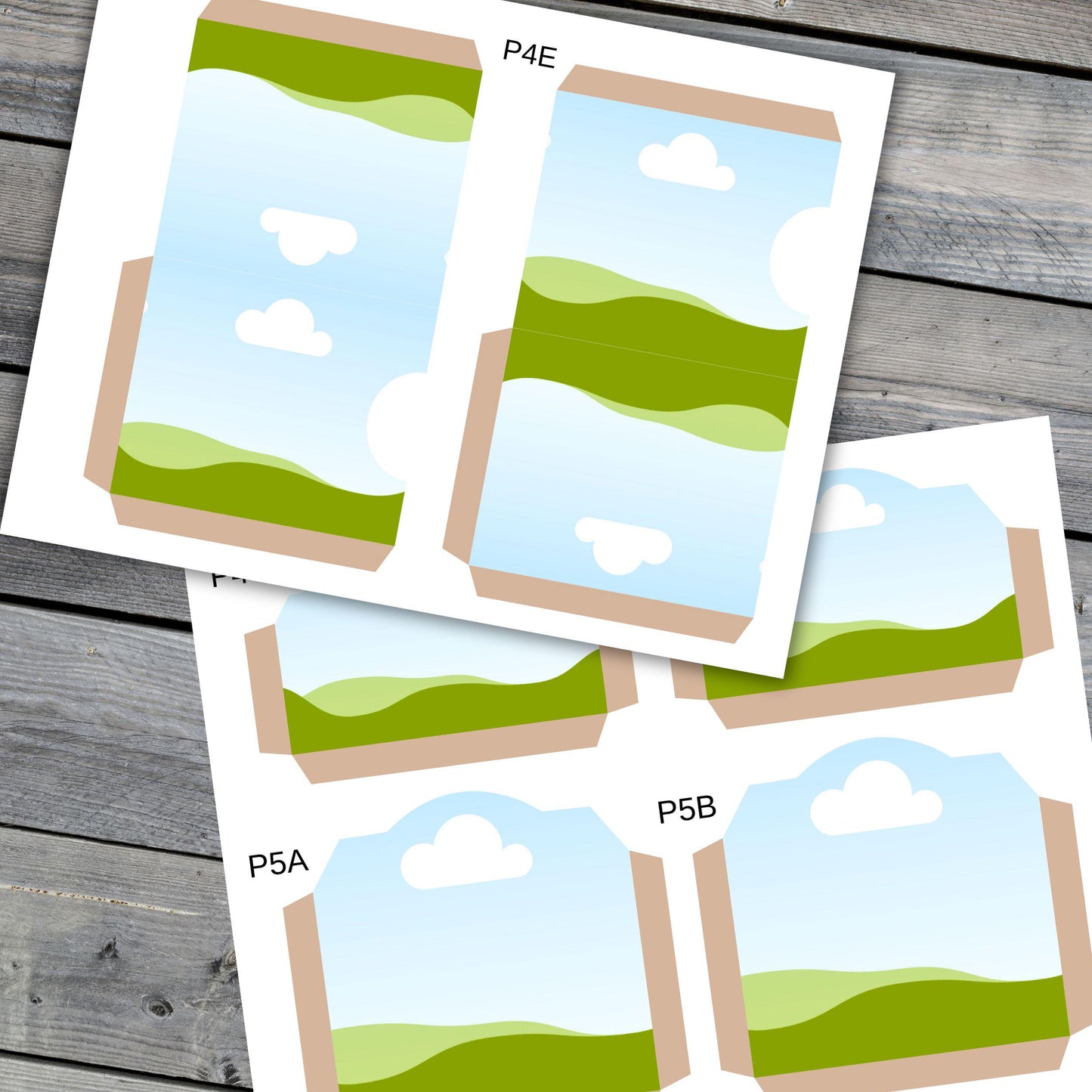 Canva Junk Journal Template - Folio Kit Canva Template - Custom Junk Journal Folio Kit - Digital Folding Folio Folder Kit, Commercial Use