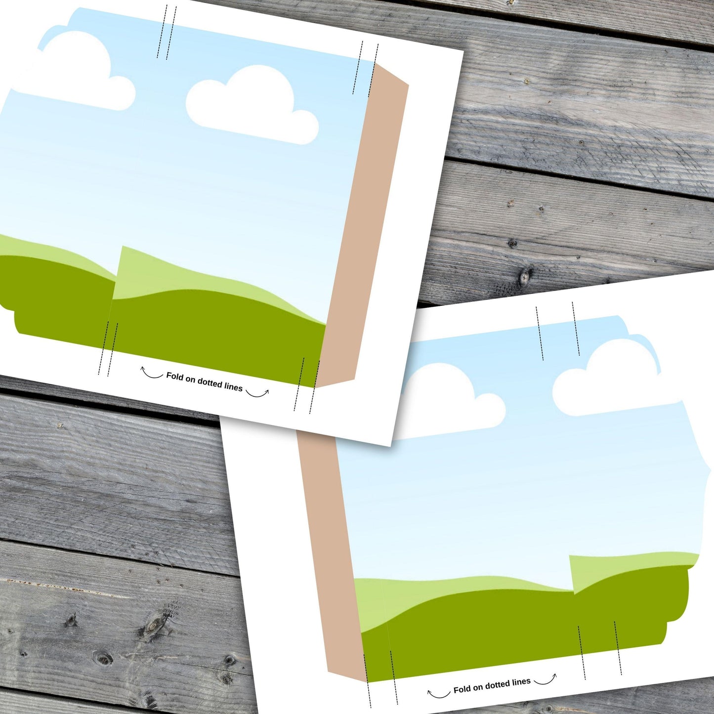 Canva Junk Journal Template - Folio Kit Canva Template - Custom Junk Journal Folio Kit - Digital Folding Folio Folder Kit, Commercial Use