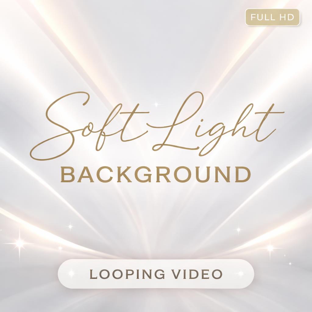 Ocean Loop Video | Abstract Light Waves Animated Background | Calming Sea Waves | Seamless Light Loop for Video Projects