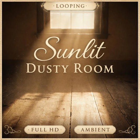 Sunlight Dust Particles Window Loop | Seamless Motion Background Video | Virtual Background for Urban Architecture Scenes