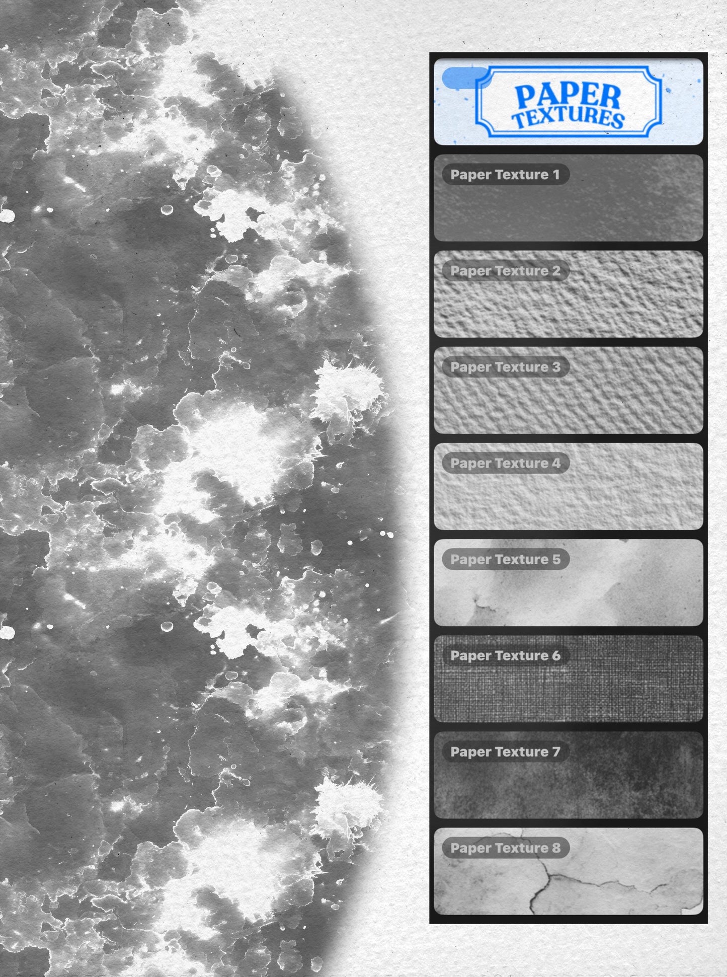 Procreate Watercolor Brushes, Textures, Stamps Bundle (iPad)