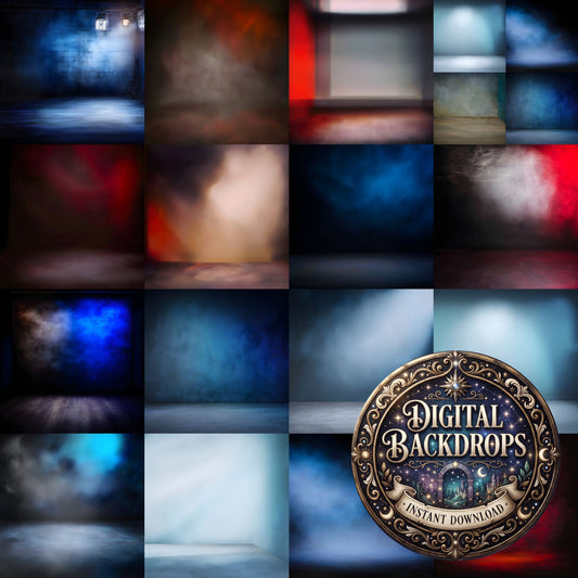 Abstract Studio Glow Backdrop Images