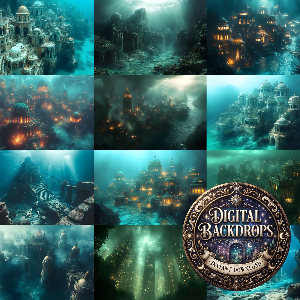 Advanced Atlantis Backdrop Images