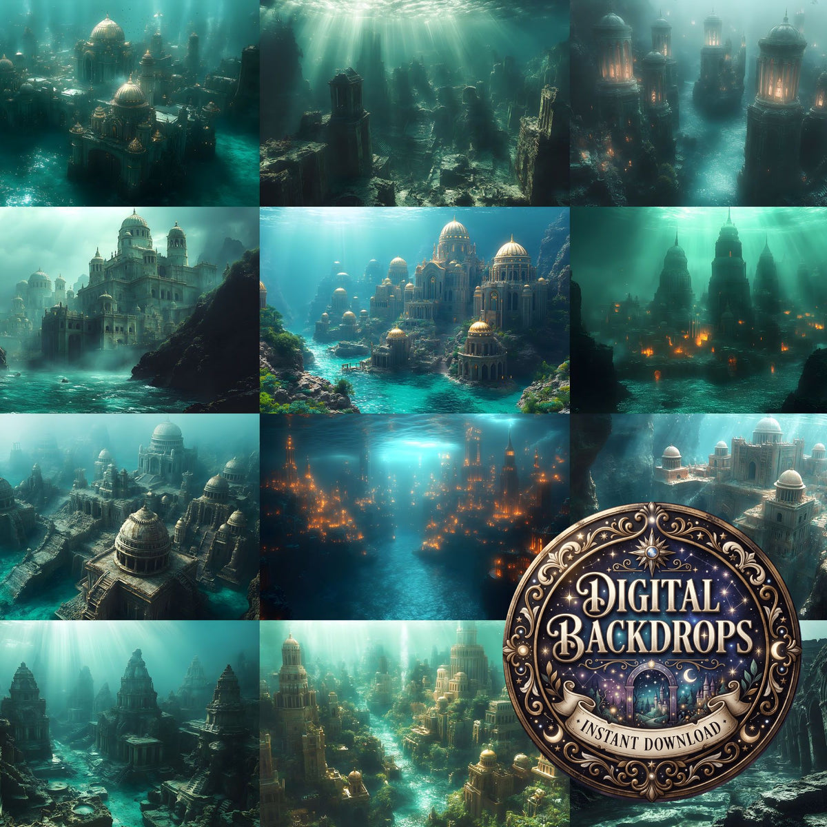 Advanced Atlantis Backdrop Images