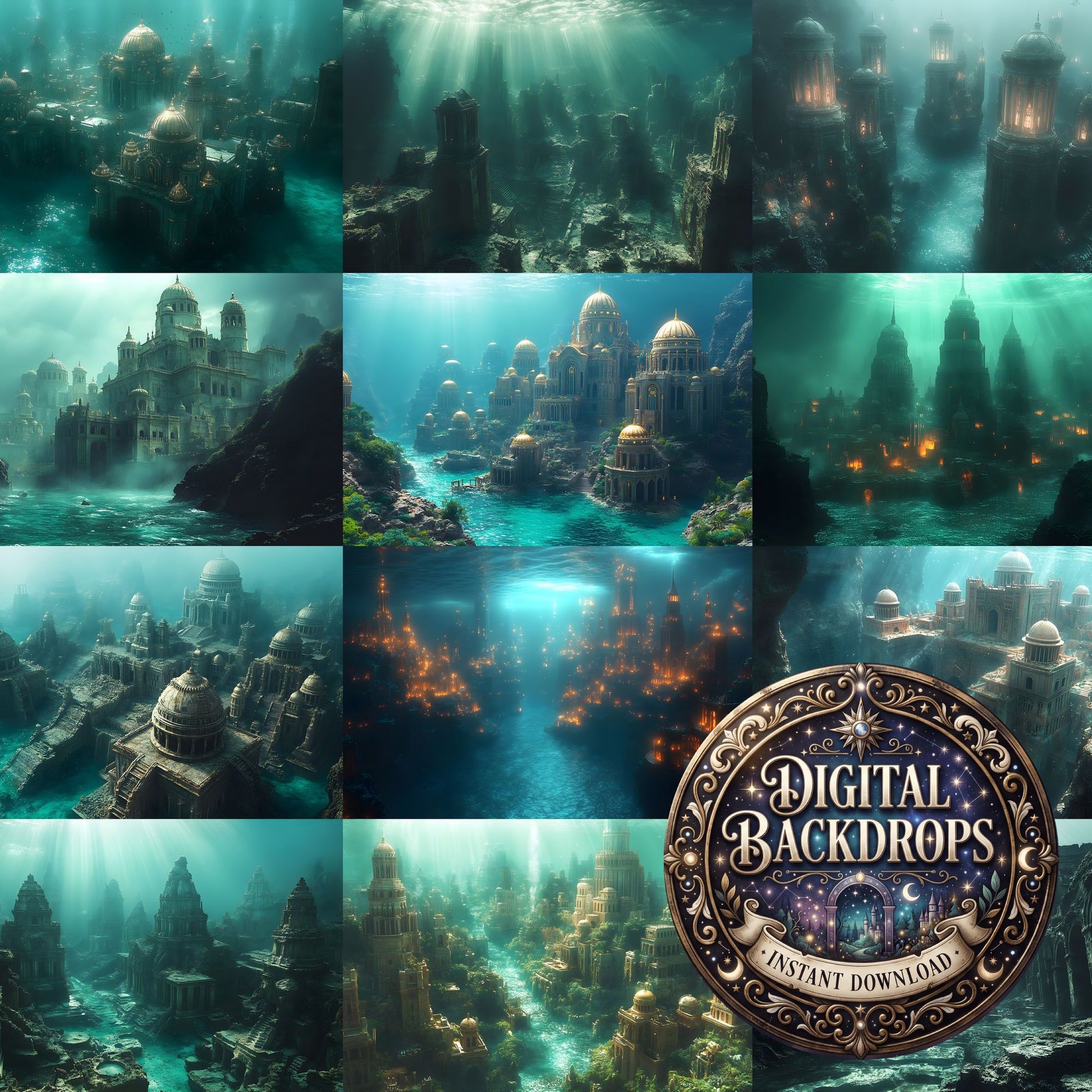 Advanced Atlantis Backdrop Images