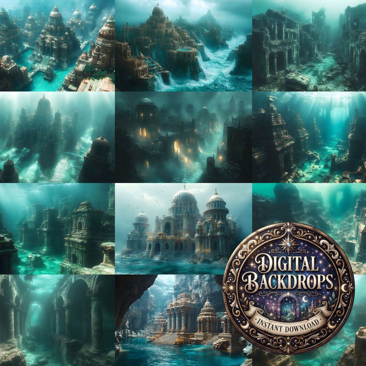 Advanced Atlantis Backdrop Images