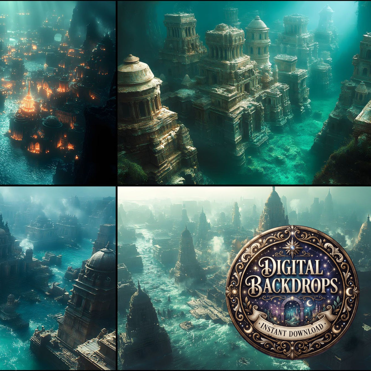 Advanced Atlantis Backdrop Images