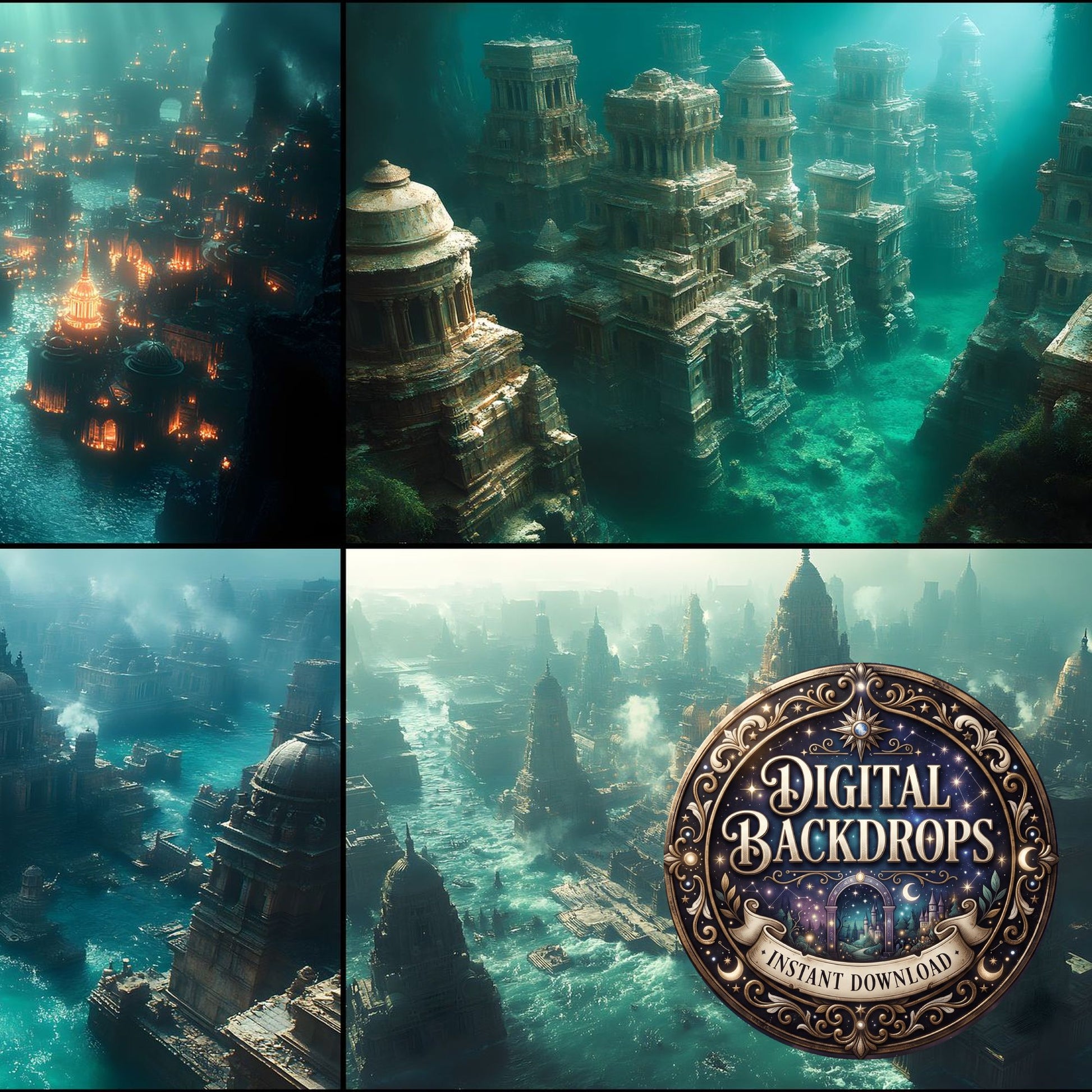 Advanced Atlantis Backdrop Images