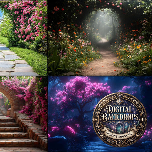 Alice In Wonderland Style Backdrop Images