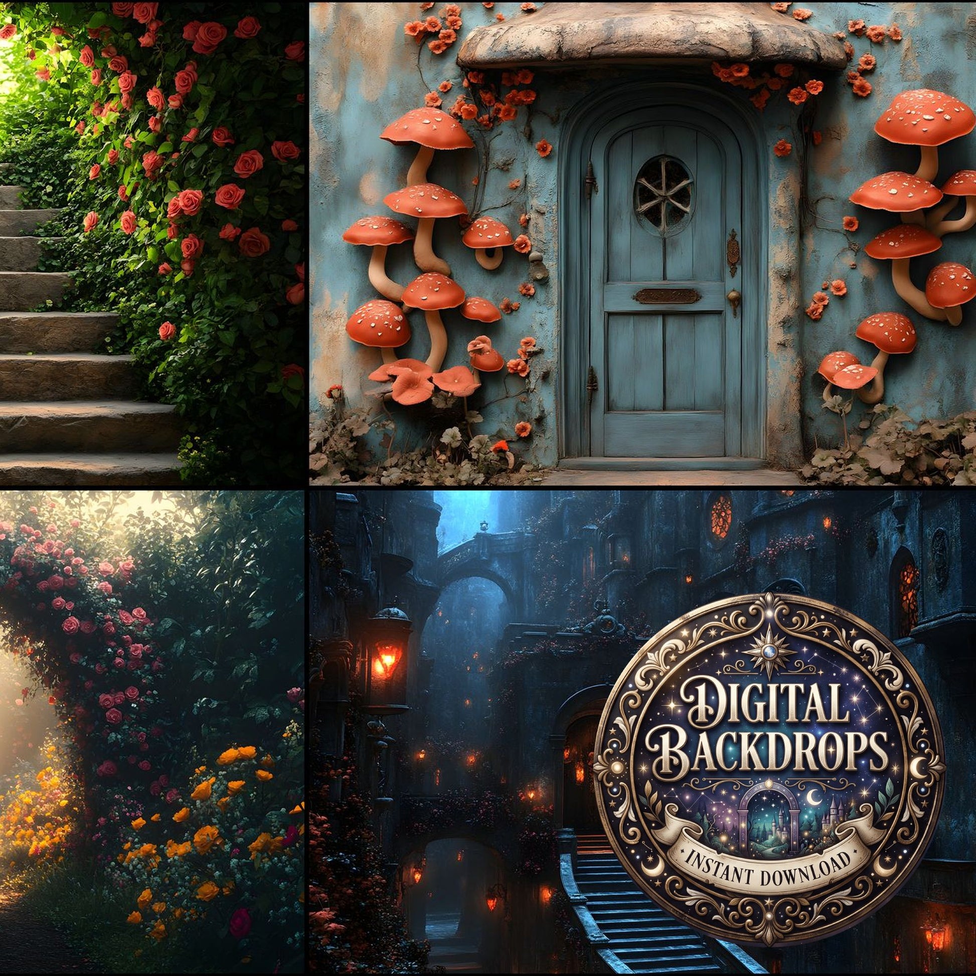 Alice In Wonderland Style Backdrop Images