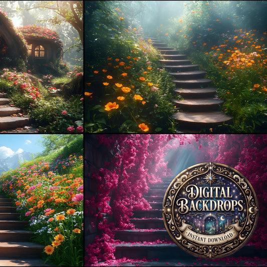 Alice In Wonderland Style Backdrop Images