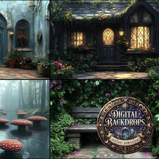 Alice In Wonderland Style Backdrop Images