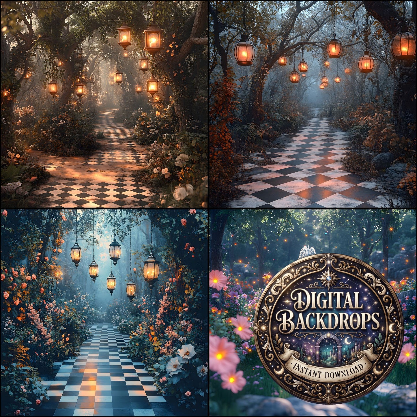Alice In Wonderland Backdrop Images