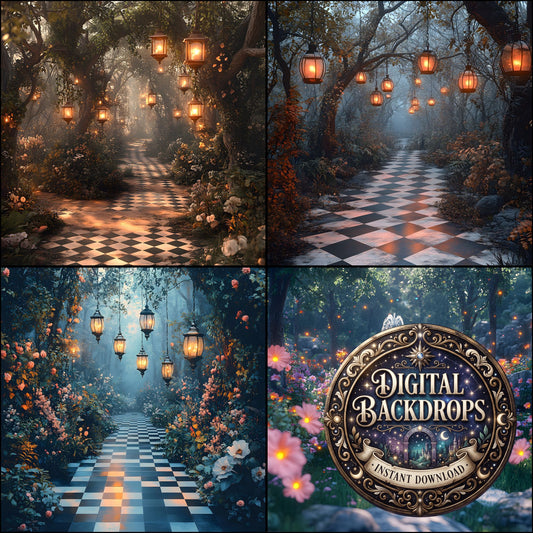 Alice In Wonderland Backdrop Images