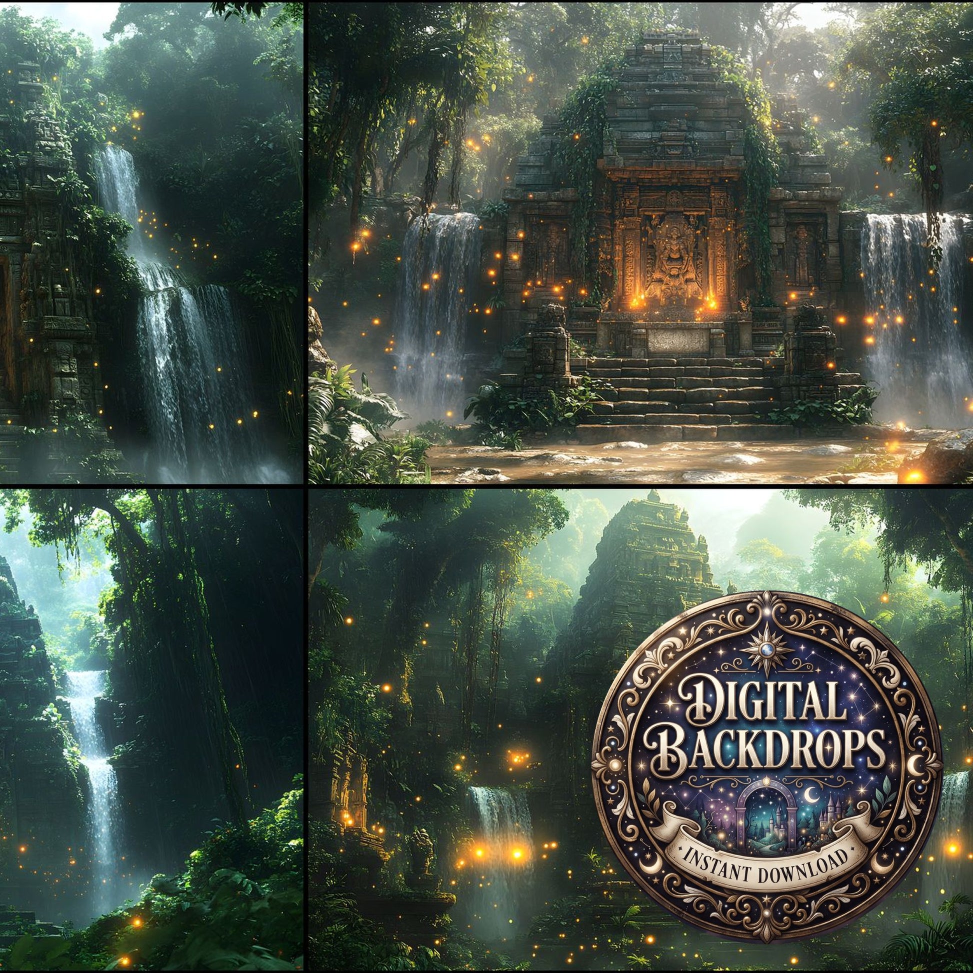 Amazonian Sacred Grove Backdrop Images
