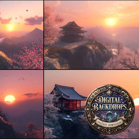 Ancient Dojo Backdrop Images