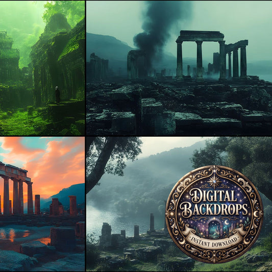 Ancient Ruins Backdrop Images