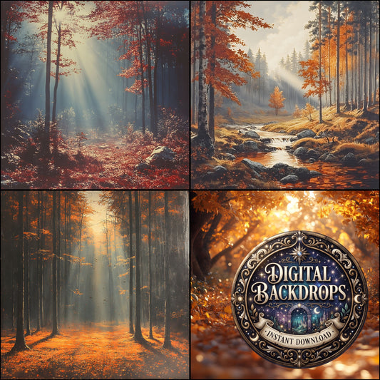 Autumn Forest Backdrop Images