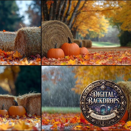 Autumn Harvest Backdrop Images