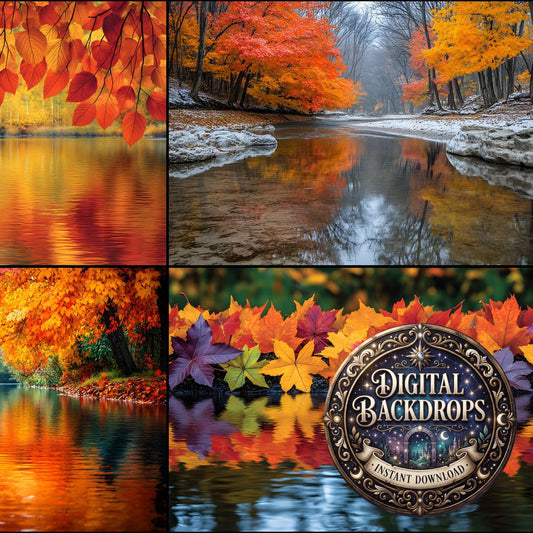 Autumn Leaves Backdrop Images