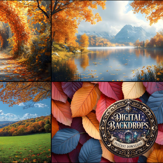 Autumn Seasons Backdrop Images