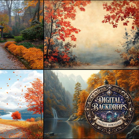 Autumn Seasons Backdrop Images