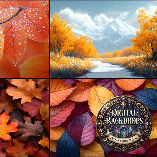Autumn Seasons Backdrop Images