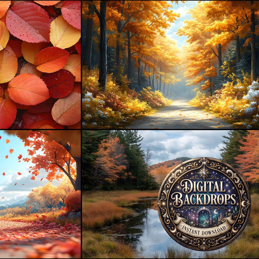 Autumn Seasons Backdrop Images