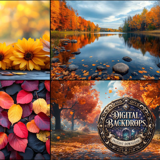 Autumn Seasons Backdrop Images