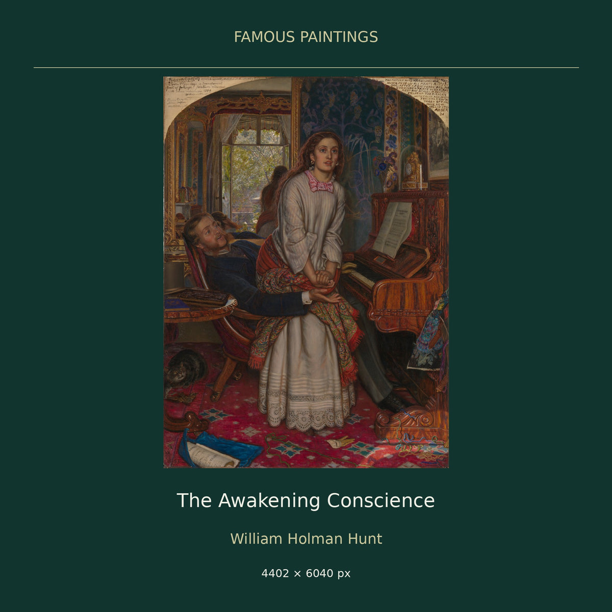 The Awakening Conscience by William Holman Hunt — cover