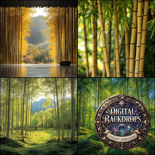 Bamboo Forest Backdrop Images