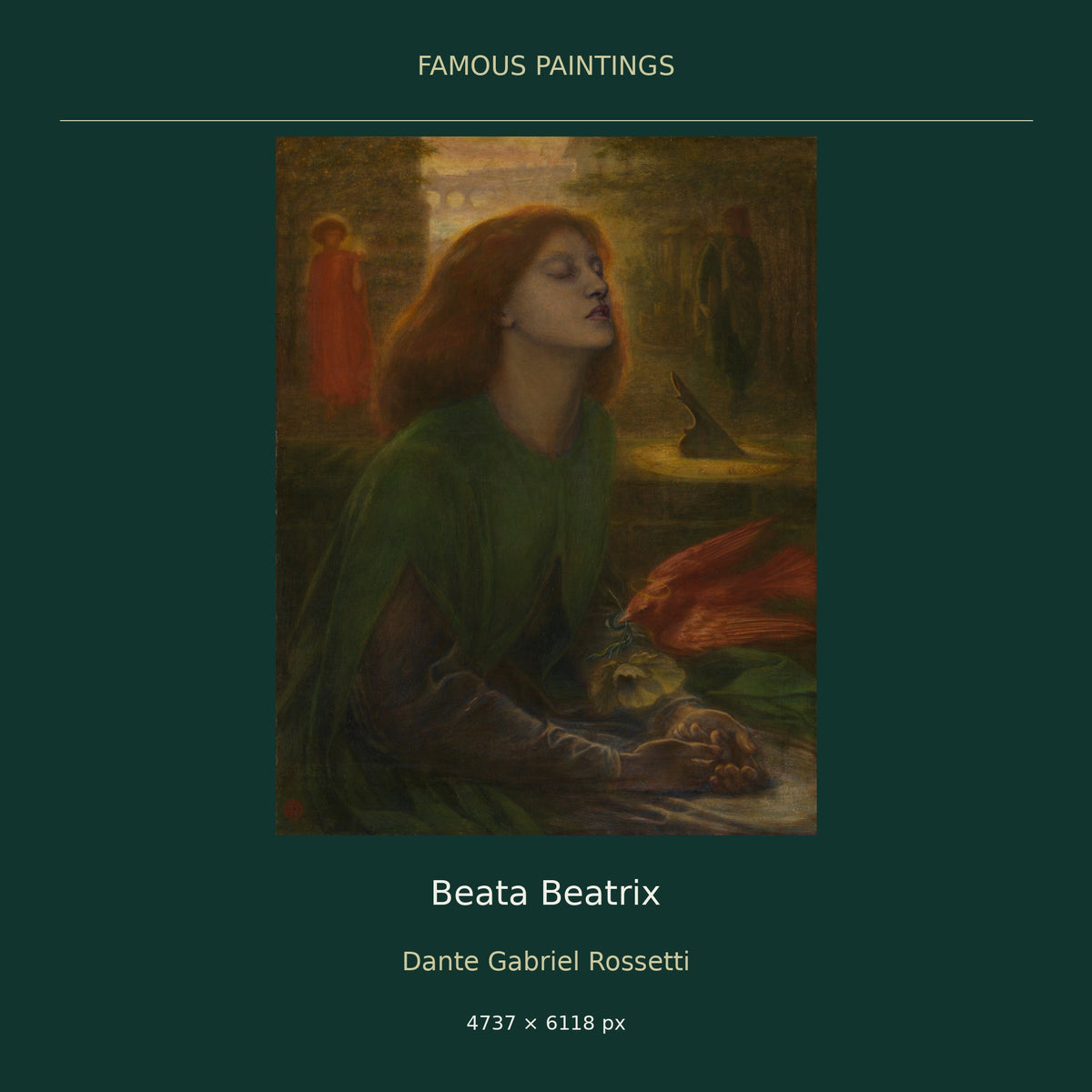 Beata Beatrix by Dante Gabriel Rossetti — cover