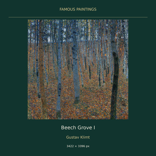Beech Grove I by Gustav Klimt — cover