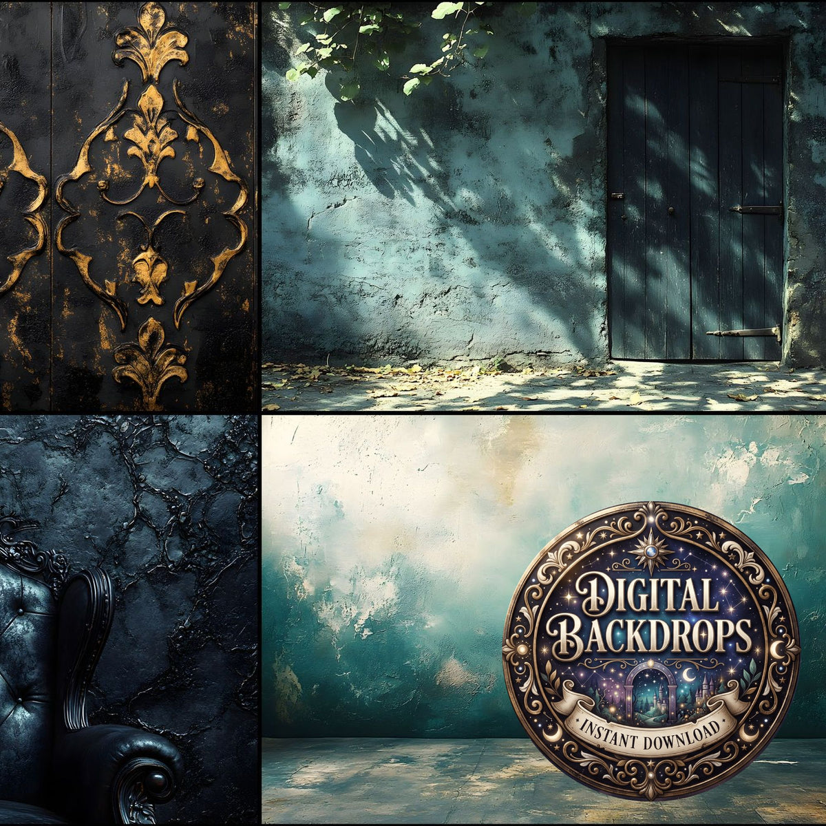 Black Vintage Textured Wall Backdrop Images