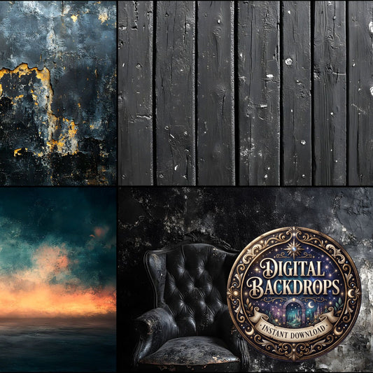 Black Vintage Textured Wall Backdrop Images