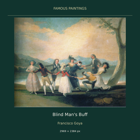 Blind Man's Buff by Francisco Goya — cover