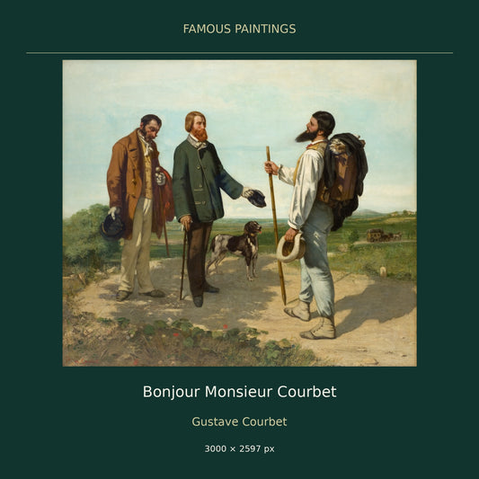 Bonjour Monsieur Courbet by Gustave Courbet — cover